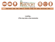 Tablet Screenshot of harmonyinteriors.com